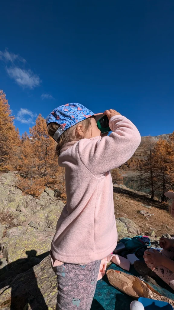Lac d'Allos en famille